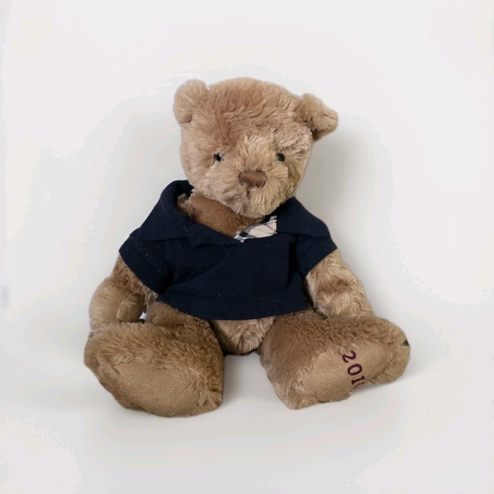 Burberry Fragrance 2010 Plush Teddy Bear 11" Stuffed Animal Collectible Polo